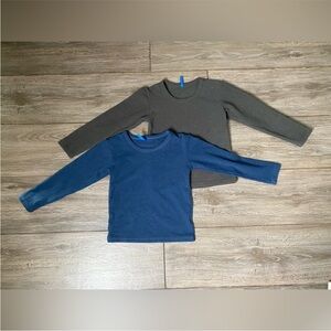 Pair Of Kids 120 Long Sleeve Tops